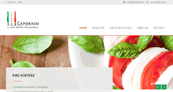 Desktop Screenshot of caporaso.ch